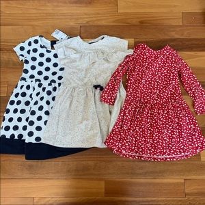 Lot Bundle of 3 Girl Dresses
